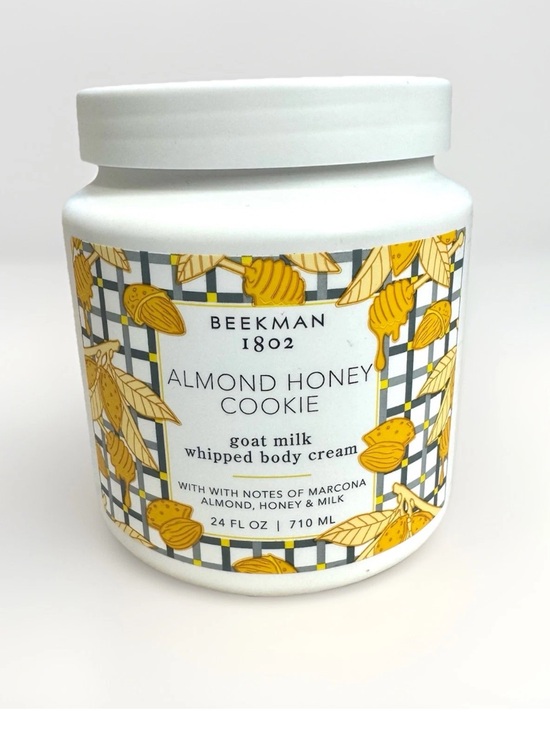 Beekman 1802 Other - Jumbo Beekman 1802 Almond Honey Cookie Goat Milk Whipped Body Cream 24 fl oz